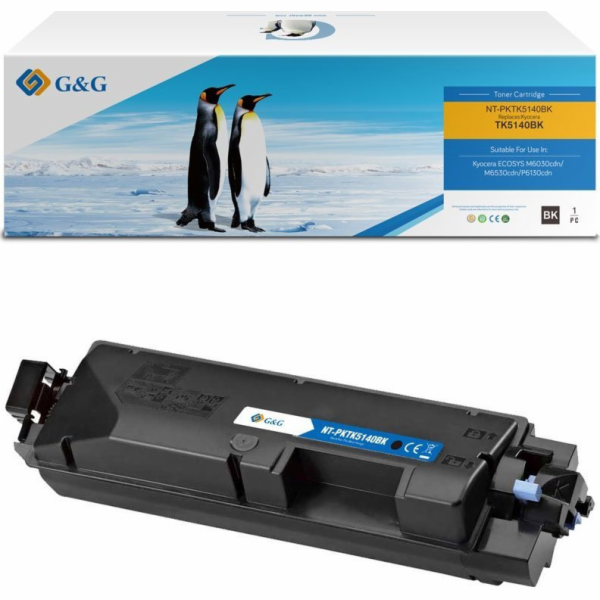 G&G Toner Kompatibilní toner G&G pro Kyocera TK5140K, NT-...