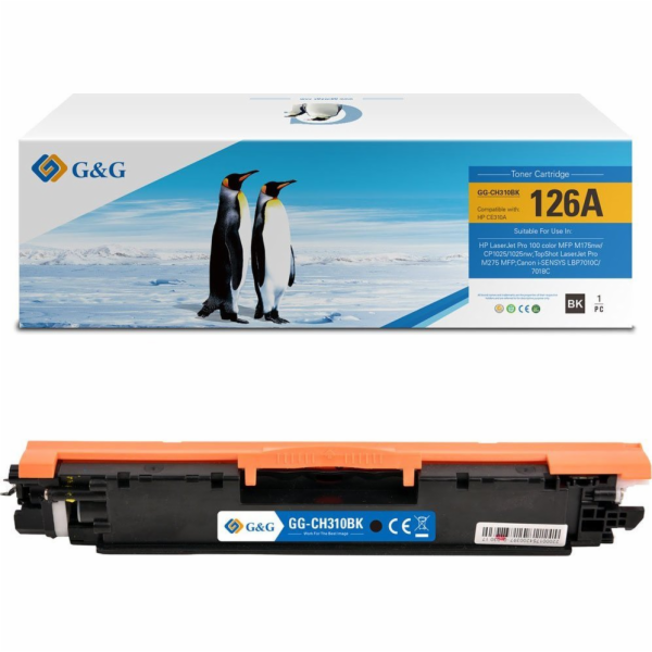 G&G Toner Toner kompatibilní s HP CE310A, NT-CH310FBK-A, ...