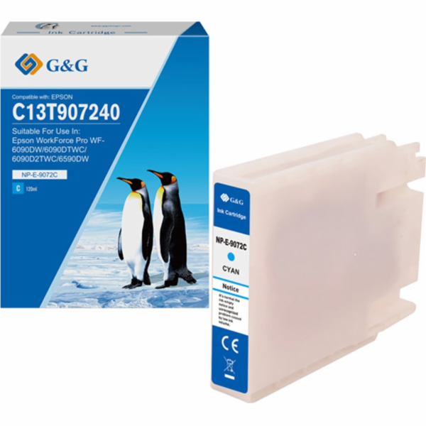 G&G Kompatibilní inkoust / inkoust s C13T907240, NP-E-907...