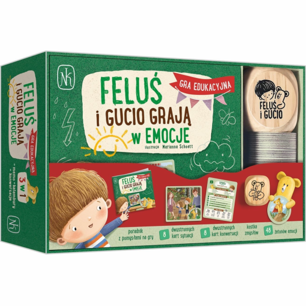 Nasza Księgarnia Naše knihkupecká hra Feluś a Gucio hrají...