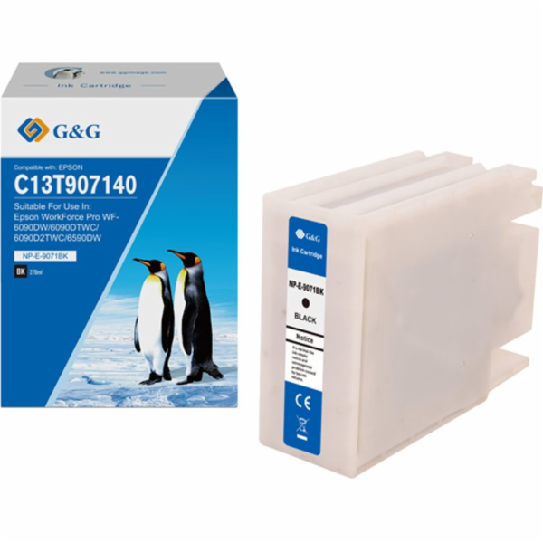 G&G Kompatibilní inkoust / inkoust s C13T907140, NP-E-907...