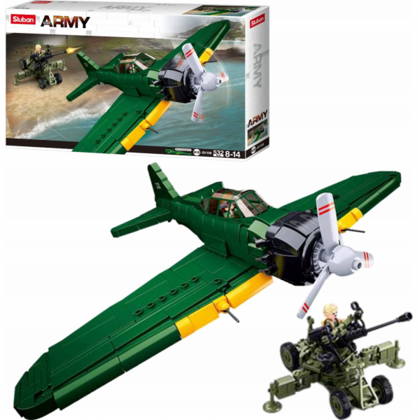 Sluban SLUBAN bloky Army 560el G192944 49289