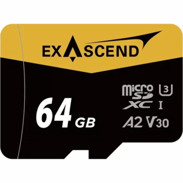 ExAscend Paměťová karta Catalyst MicroSDXC 64GB UHS-I/U3 ...