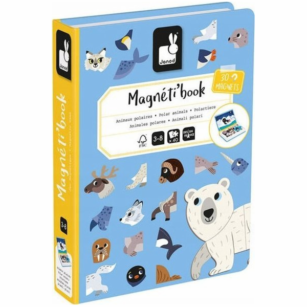 Janod Janod Magnetibook Polární zvířata
