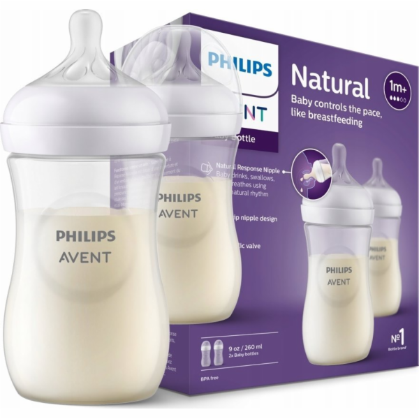 Avent SCY903/02-reagující lahev 260 ml A 2 ks