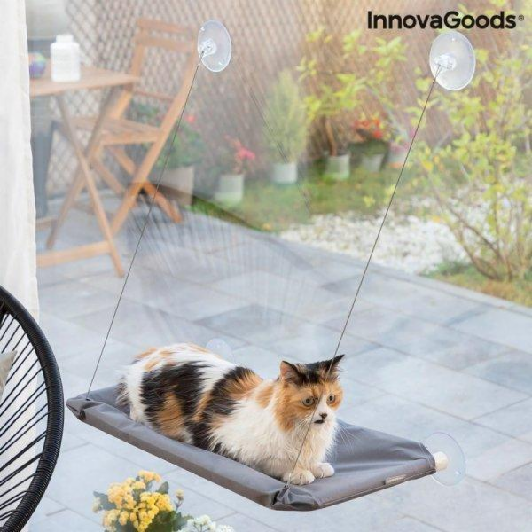 InnovaGoods Závěsná houpací síť pro kočku Catlax InnovaGoods