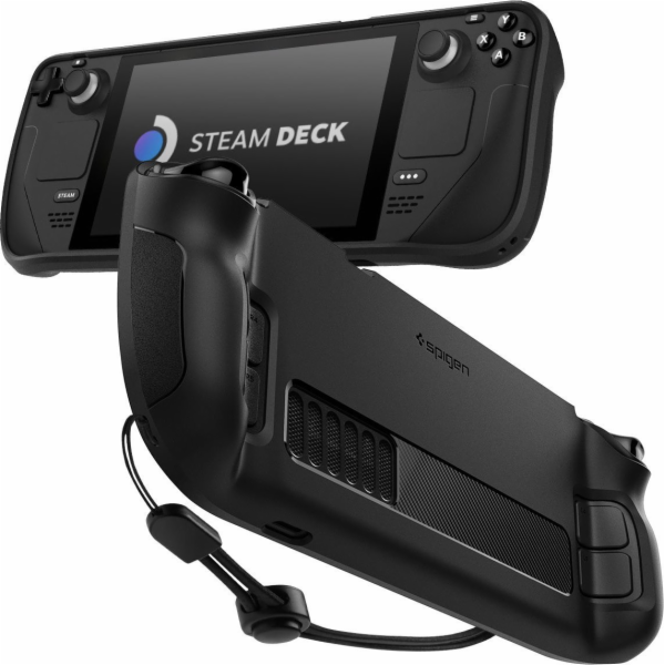Spigen Rugged Armor, černá - Steam Deck