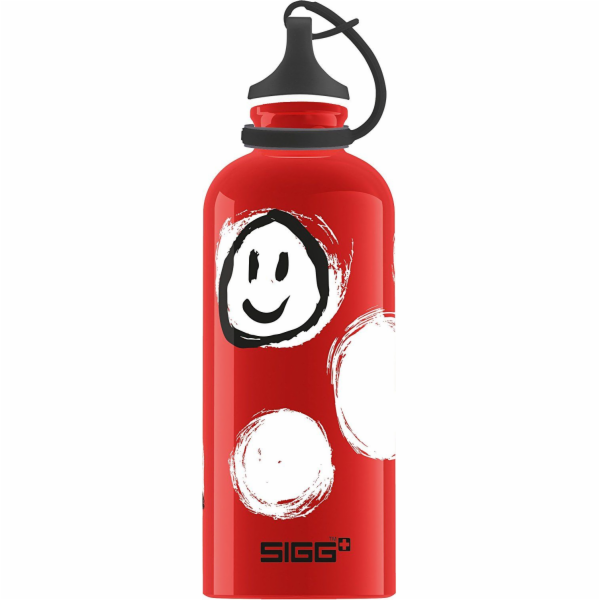 SIGG Alu Méně je více červená 600ml (8628.10)