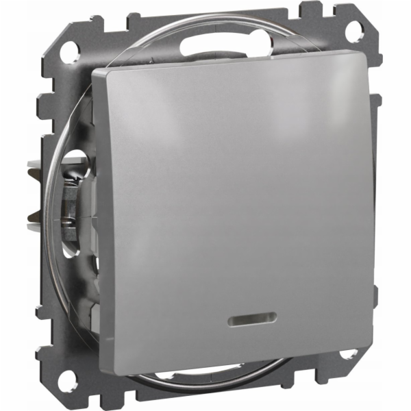 Schneider Electric Sedna Design, podsvícené tlačítko, stř...