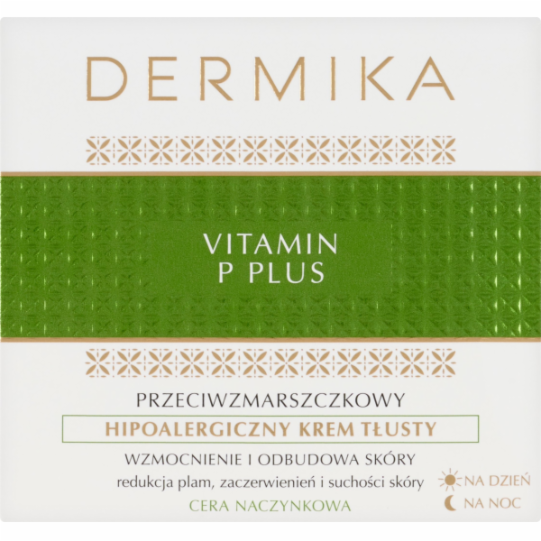 Dermika Vitamin P Plus hypoalergenní krém na den i noc 50ml