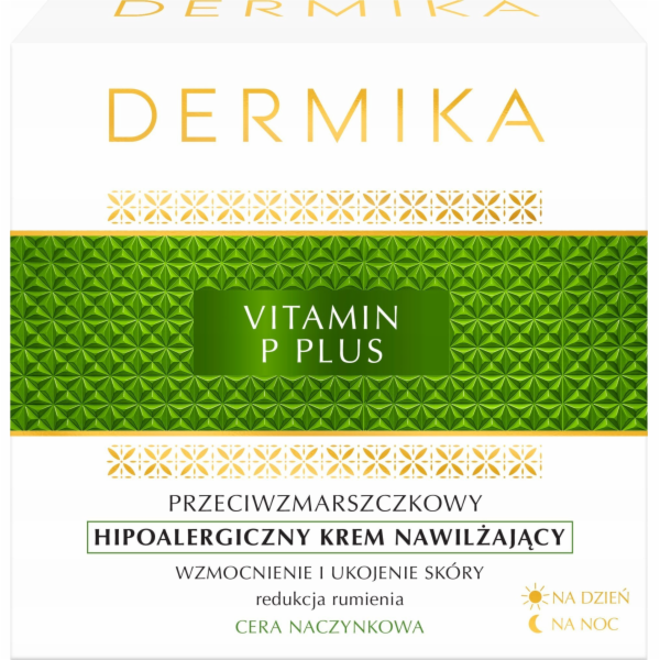 Dermika Vitamin P Plus hypoalergenní hydratační denní a n...