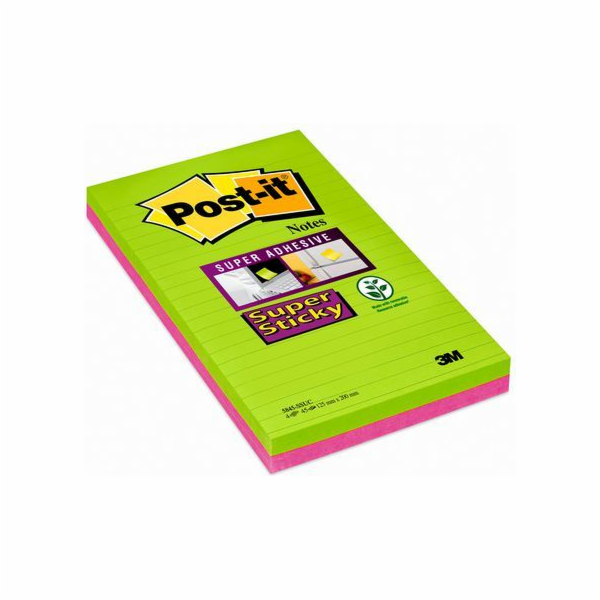 Post-it Samolepicí bločky SUPER STICKY ULTRA 5845-SSUC 12...