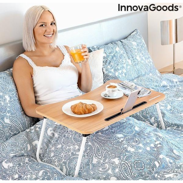 InnovaGoods Víceúčelový skládací odkládací stolek