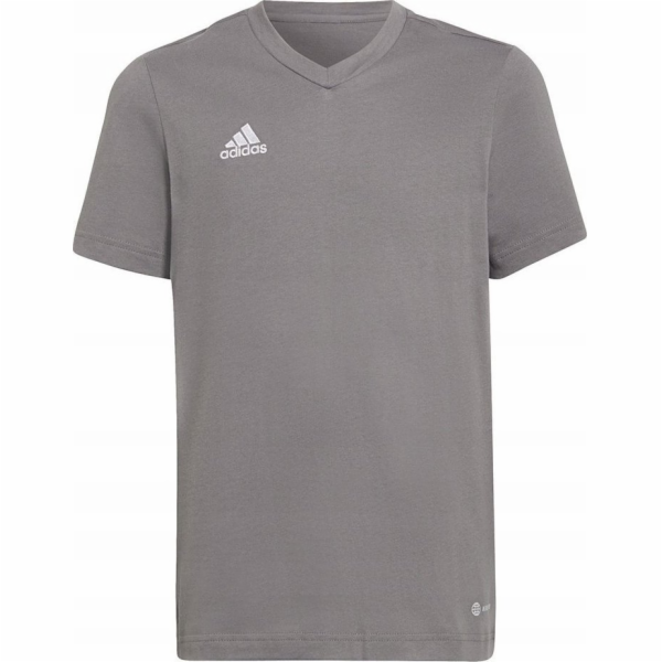 Adidas Dětské tričko Entrada 22 Tee šedé HC0444 152cm