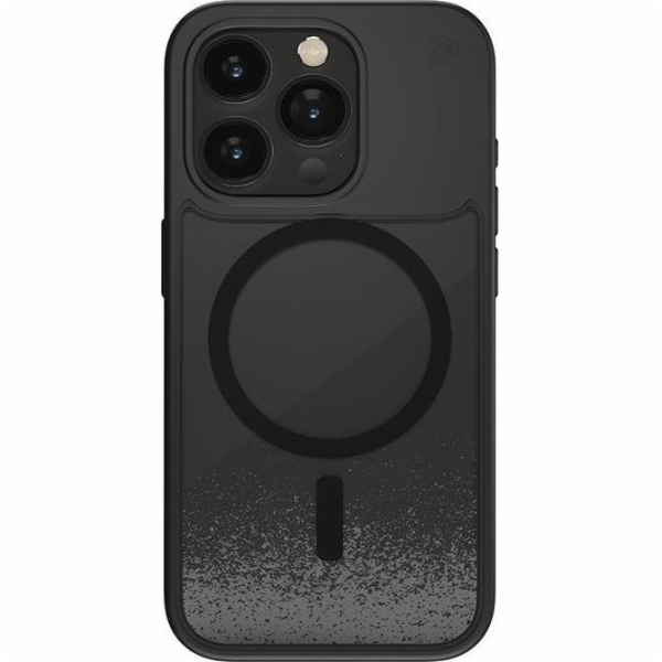 STM Pouzdro Relax Sand MagSafe pro iPhone 15 (černé / šedé)