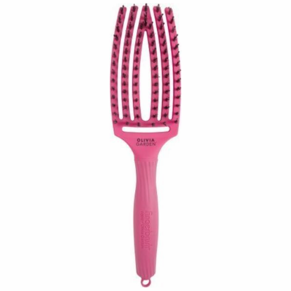 Olivia Garden štětec na prsty, sytě růžová
