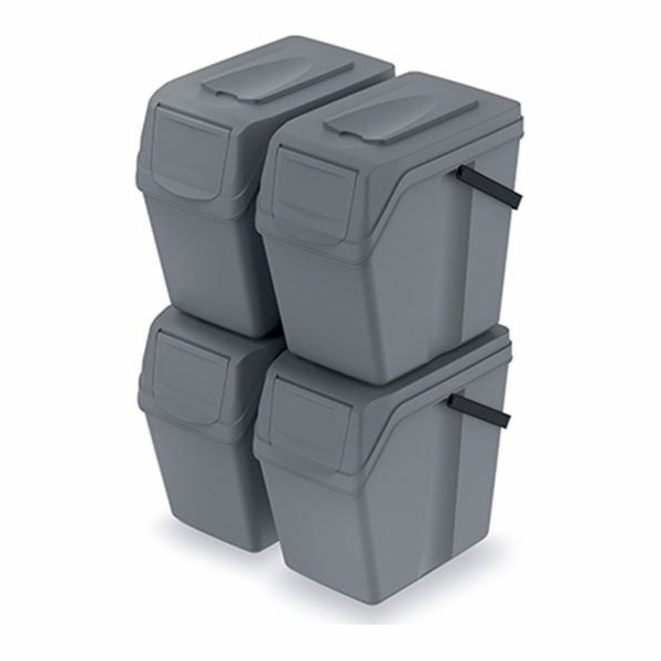 Prosperplast Odpadkový koš Sortibox pro třídění 4 x 25L š...