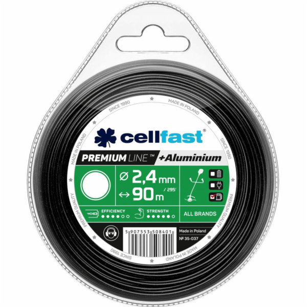 Cellfast Řezací struna premium 2,4 mm 90 m kulatá (35-037)