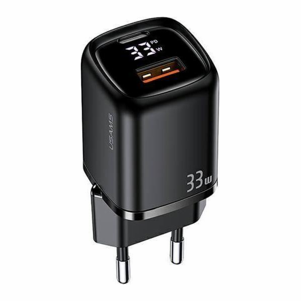 Usams Nabíječka Síť nabíječek USAMS. 1xUSB-C+1xUSB T46 33...