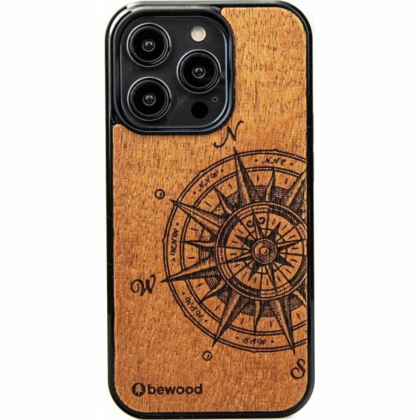 BeWood Dřevěný kryt pro iPhone 15 Pro Bewood Traveler Merbau