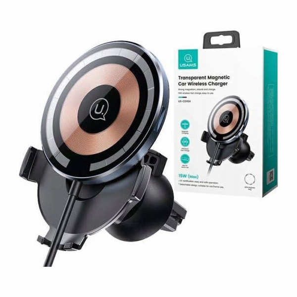 Usams Držák do auta US-CD164 15W indukční magnetický 2v1 ...