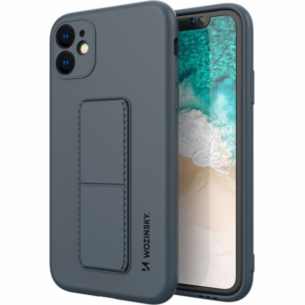 Wozinsky Silikonové pouzdro Kickstand Case pro iPhone 11 ...