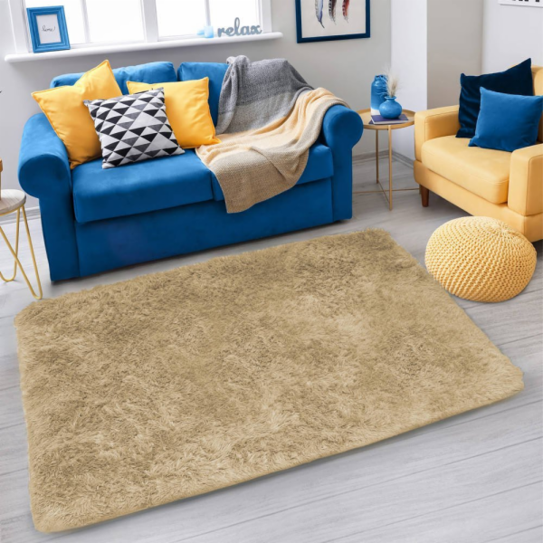 Strado Shaggy Strado 120x160 CappuccinoCamel (světle hnědá)