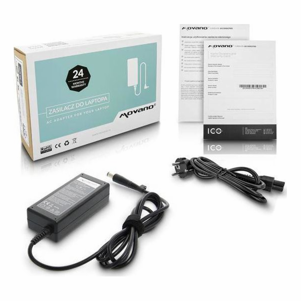 Movano Napájecí adaptér pro notebook 65W, 5mm, 3,3A, 19,5...