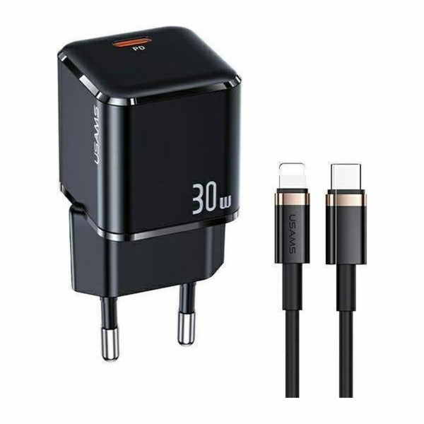 Usams Nabíječka T45 1x USB-C 3A (6958444977348)