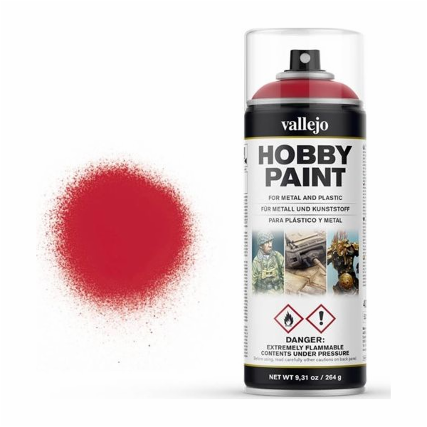 Vallejo Modelovací barva Fantasy Color Bloody Red, univer...