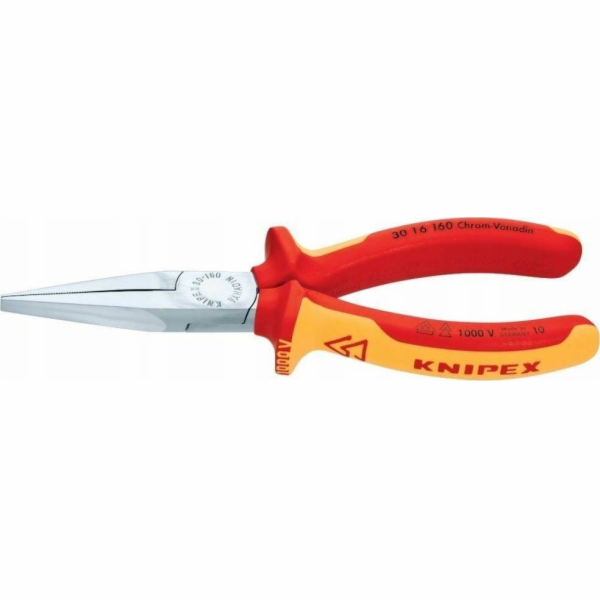 Knipex KNIPEX Rovné kleště s dlouhými čelistmi 1000V 160m...