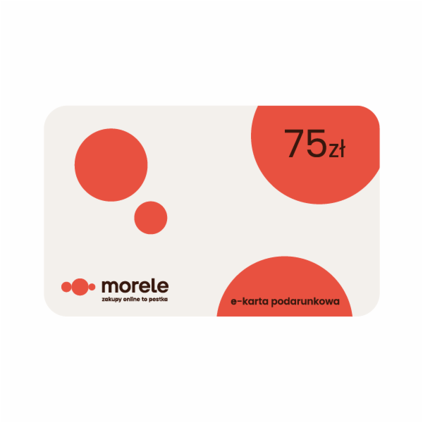 Morele.net Elektronická dárková karta 75 PLN