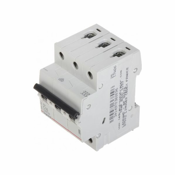 Legrand NADPROUDOVÝ JISTIČ LE-419235 TŘÍFÁZOVÝ 16A TYP C ...