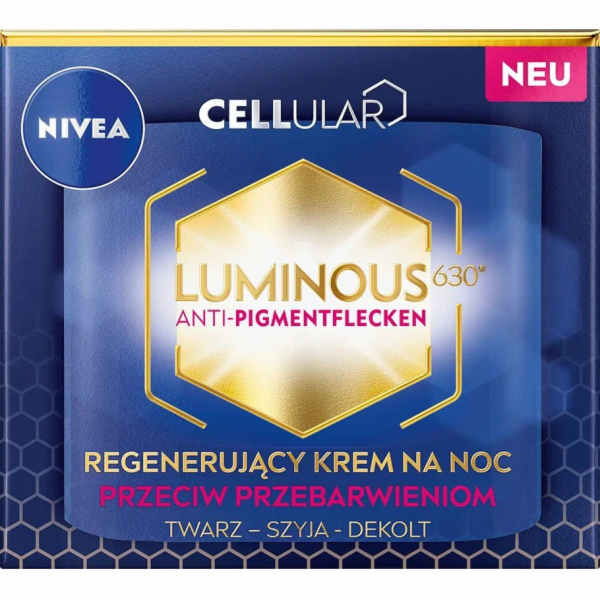 Nivea Cellular Luminous 630 Regenerační noční krém proti ...
