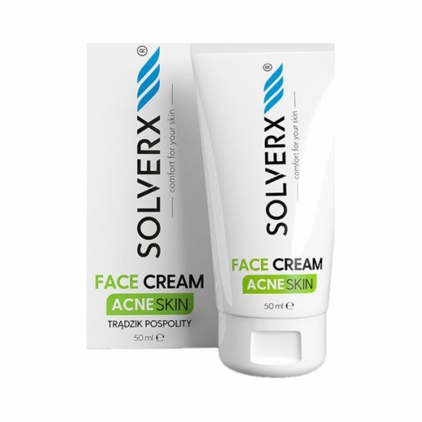 Solverx SOLVERX Acne Skin krém na obličej proti akné 50ml