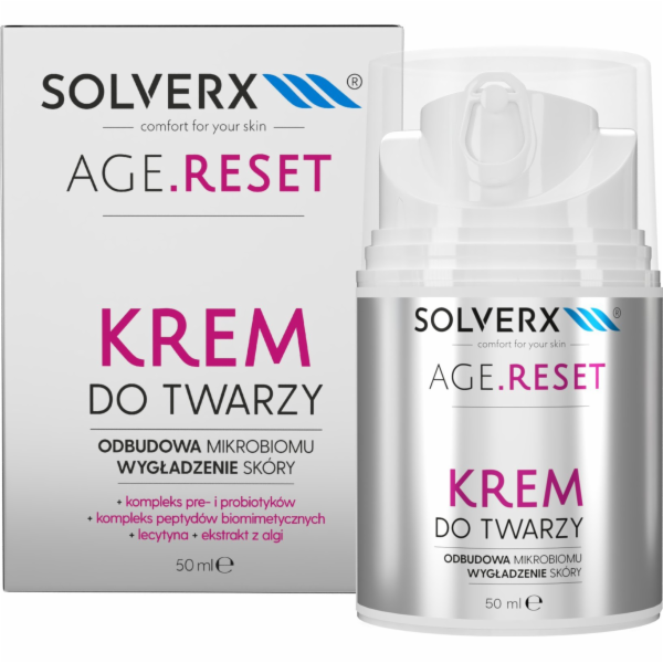 Solverx AGE RESET - omlazující krém na obličej, 50 ml
