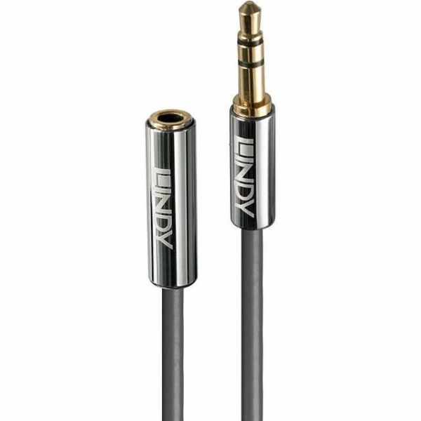 Lindy kabel Jack 3,5 mm - Jack 3,5 mm 3 m stříbrný (35329)
