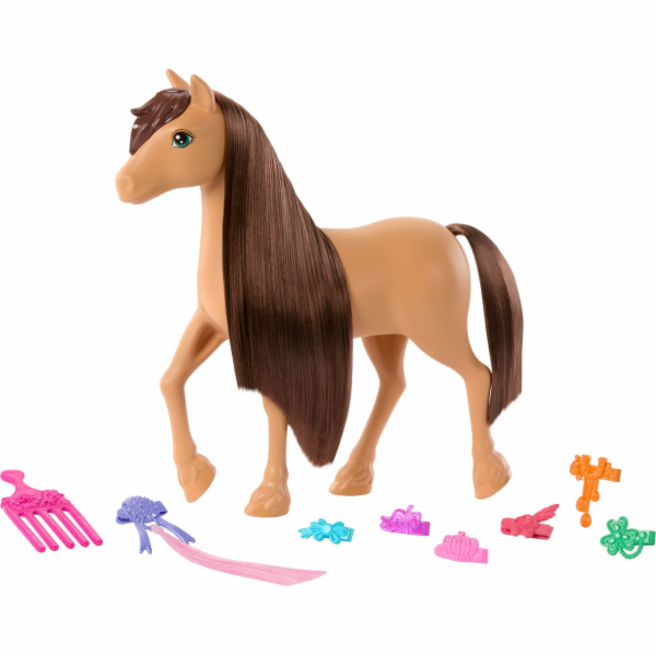 Mattel Barbie Pony Styling Koník Pepper HXJ37