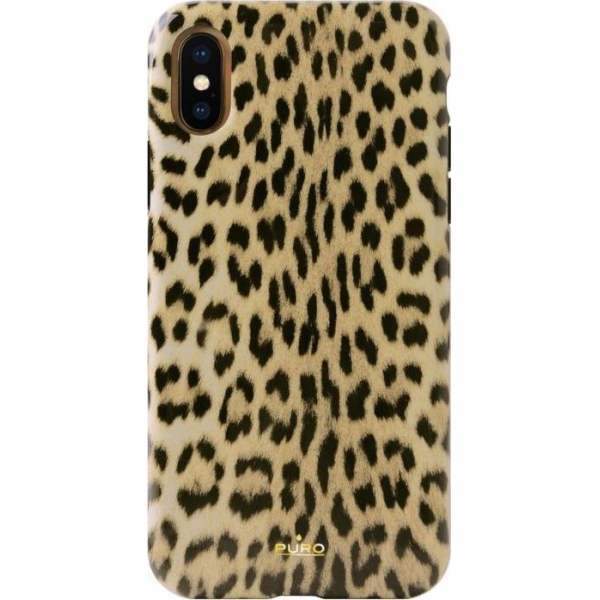 Puro Kryt PURO Glam s leopardím vzorem - iPhone Xs Max (L...