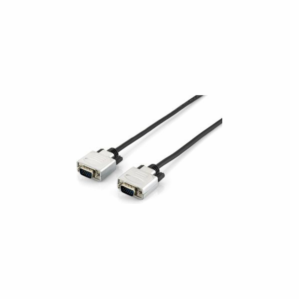 Equip Kabel D-Sub (VGA) - D-Sub (VGA) 10m stříbrný (118864)