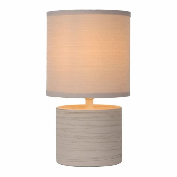 Lucide Stolní lampa krémová stolní lampa Lucide GREASBY 4...