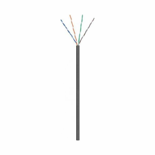 Goobay Síťový kabel CAT 5e pro venkovní použití, U/UTP, č...