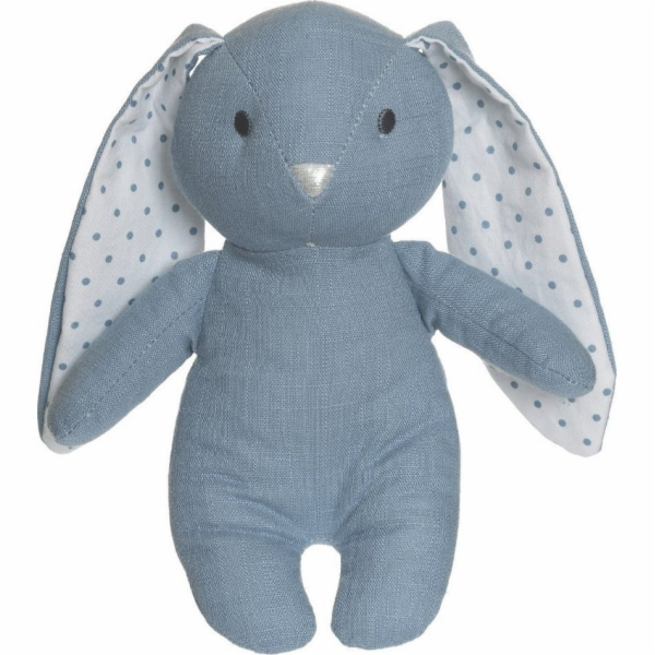 Teddykompaniet Plyšový králíček Elina, modrý 20 cm