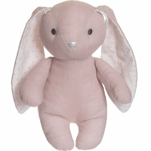 Teddykompaniet Plyšový králíček Elina, růžový 20 cm