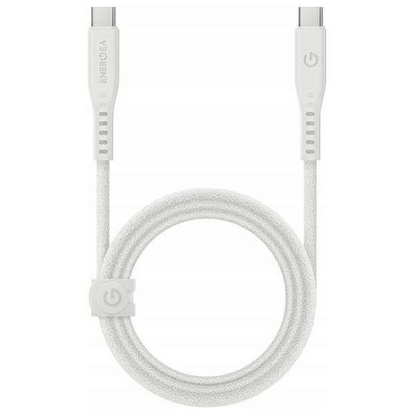 Energea USB kabel USB-C - USB-C 1,5 m bílý