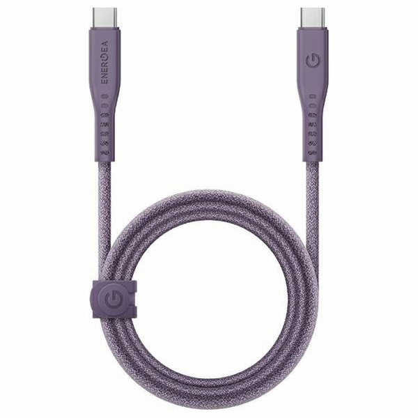 Energea USB kabel USB-C - USB-C 1,5 m fialový