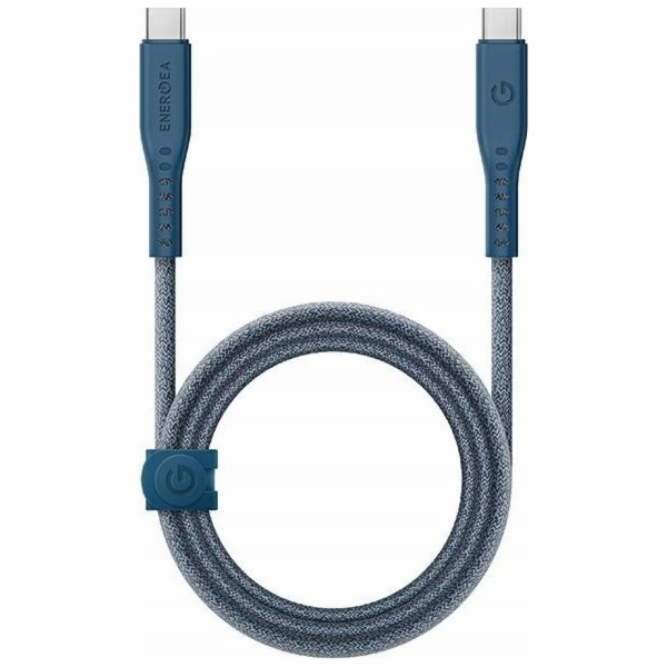 Energea USB kabel USB-C - USB-C 1,5 m modrý