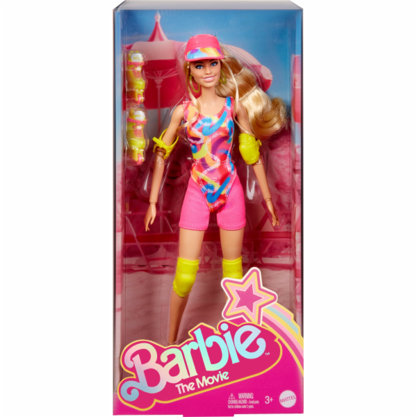 Barbie Signature panenka Margot Robbie na kolečkových bru...