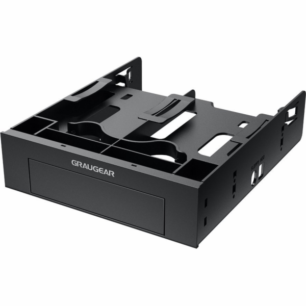 Graugear GRAUGEAR Einbaurahmen pro 2x 2,5 a 3,5 HDD/SSD z...