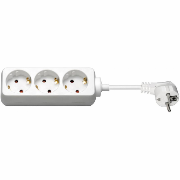 Goobay Prodlužovací kabel 3 zásuvky s/bez zásuvky 1,5 m, ...